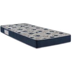 Colchão Solteiro Ortobom D 28 Physical 18X 188X 78 cm Azul/Branco, Sol