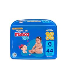 Fralda Turma da Mônica Baby Mega G 44 Unidades