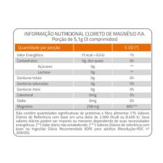 Cloreto De Magnésio P.a. Catarinense 100 Comprimidos