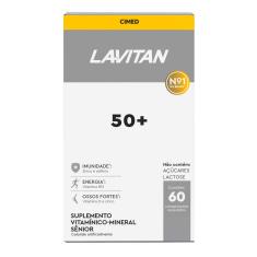 Suplemento Vitamínico-Mineral Lavitan Sênior 50+ com 60 comprimidos 60 Comprimidos Revestidos