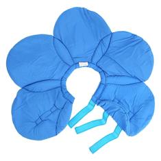 Coleira para Animais de Estimação Elizabeth, Forro de Esponja Ajustável Respirável para Gatos, à Prova d'água, Flores de Vaca, Confortável para Gatos (S)