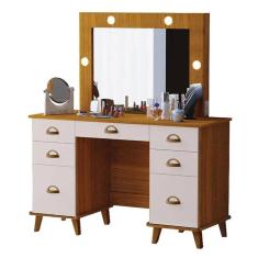 Penteadeira Camarim New Seul sem Banqueta - Móveis Luapa