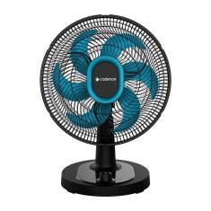 Ventilador de Mesa VTR 6 pás 40cm 110V Preto Cadence