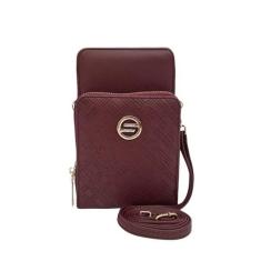 Bolsa carteira feminina porta celular transversal tiracolo - Miss Dong