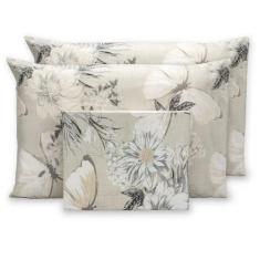 Jogo De Lençol King 3 Peças C/ Elástico Estampado 180 Fios - Rafaloro 