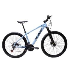 Bicicleta Aro 29 Bike Ksw Xlt Freios hidráulicos 21 Marchas, 17, Azul 