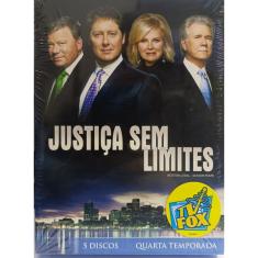 Box Dvd Justiça Sem Limites - 4ª Temporada - 5 Dvds