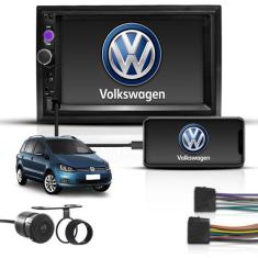 Kit Multimidia 2 Din Mp5 Bt Espelhamento Volkswagen Spacefox - First O