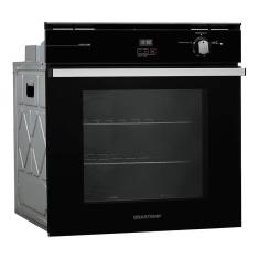 Forno À Gás Brastemp 78 Litros Time De Embutir Preto 220V