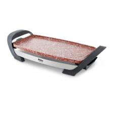 Grill Large Philco Stone PGR03P Antiaderente, Vermelho e Prata, 110V