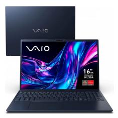 Notebook Vaio Fe16 Amd Ryzen 5-5625u Windows 11 Home 12gb RAM 512gb Ssd Wi-fi 6 Tela 16&quot; Ips Wuxga Antirreflexo - Cinza Grafite Vjfe69f11x-b1221h