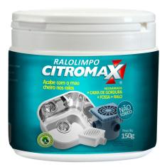 Acabe com o Mau Cheiro nos Ralos com Ralo Limpo Citromax 150 g