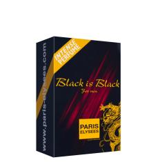 PARIS ELYSEES EAU DE TOILETTE BLACK IS BLACK - PERFUME MASCULINO 100ML 