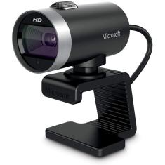 Webcam Microsoft Lifecam Cinema 6ch-00001 - 720p - Usb - Preto