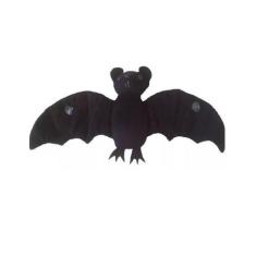 Morcego De Pelúcia Preto 25 Cm Antialérgico - Mirante Brasil