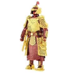 Miniatura De Montar Metal Earth Ming Dynasty Chinese Armor, Vermelho, 