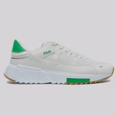 Tênis Fila F Virtuous Retro Branco e Verde-Masculino