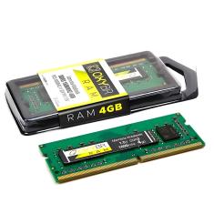 Memória Ram Notebook OxyBR DDR3 4GB 1600MHz