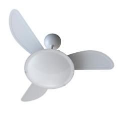 Ventilador de Teto Ventisol Sunny Inverter com Controle Branco Bivolt 
