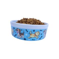 Tigela Porcelana Comedouro Bebedouro Pequeno Cachorro Gatos - Ô Bichim