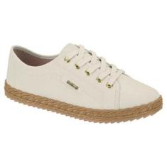 Tênis Feminino Napa Moleca Corda 5696.332-Feminino