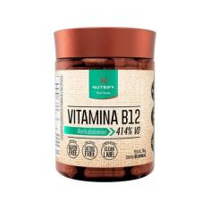 Vitamina B12 Metilcobalamina 414% 60Caps Nutrify, Sem Sabor