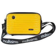 Bolsa Estojo Rígido Malíssima com Alça Transversal e de Mão