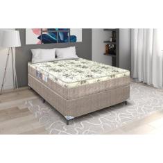 Cama Box Casal Com Colchão De Espuma D33 Ortopédico Extra Firme 138x18