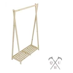 Guarda Roupas Minimalista Closet Atemporal Madeira Natural Roupeiro