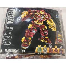 Compatível Com Lego Homem De Ferro Anti-Hulk Mecha 76066
