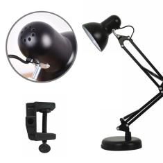 Luminaria Mesa Articulada Garra Regulavel 2 Em 1 Leitura