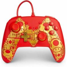 Powera 1516987-01 Controle P/ Nsw Wired Controller Mario Gold M - Nintendo Switch