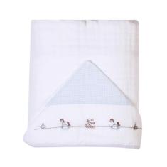 Papi Textil Toalha De Banho Soft Bordados Papi Com Capuz 90Cm X 75Cm Contem 01 Un