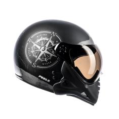 Capacete Moto Peels F-21 North Com Viseira Dupla-Unissex