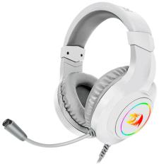 Headset Gamer Redragon Hylas H260-W - Com Microfone - RGB - Lunar White