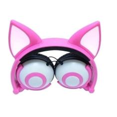 Headphone Orelhas De Gato Com Led Hf C30