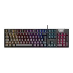Teclado Gamer Mecânico Royal Score, Full Size, Blue Switch, ABNT2, RGB Preto Warrior - TC313