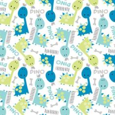 Papel de Parede Adesivo Dinossauro Infantil 2,70x0,57m - Quartinhos