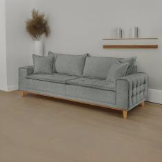 Sofá Fixo 2 Lugares Luxo 160 Cm Orfeu