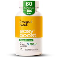 Ômega 3 66/44 Easy Boost Epa 660 Dha 440 1100mg 60 Caps