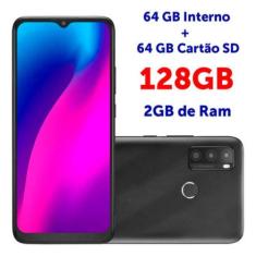 Smartphone Multilaser G Max 2 4g 128gb Tela 6,5 Hd+ 2gb Ram Impressão 