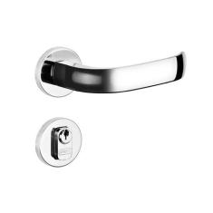 Fechadura Externa Soprano Ícaro Com Roseta Cromada