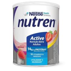 Suplemento Alimentar Nutren Active Morango 400g - Nestlé
