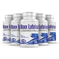 Maxx Luteina 5x 120 Cápsulas Zeaxantina Vitamina A C E Zn Cu