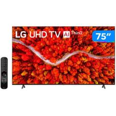 Smart Tv 75 Ultra Hd 4K Led Lg 75Up8050 - 60Hz Wi-Fi E Bluetooth Alexa