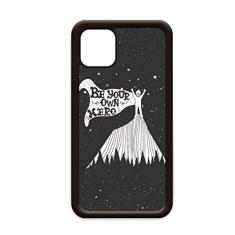 Capa Be Your Own Black White Citação para iPhone 12 Pro Max para Apple Mini Mobile Case Shell
