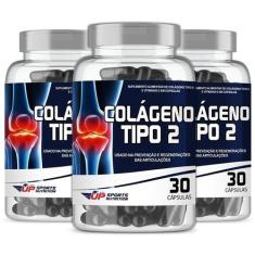Kit 3 Colágeno Tipo 2 40Mg Com 30 Cápsulas - Up Sports Nutrition