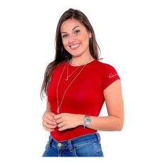 Camiseta Feminina Revanche Básica Baby Look Várias Cores