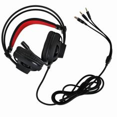 Fone De Ouvido Ultra Bass Evus Revolution Gamer F-11 Preto