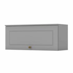 Armário de Cozinha Henn Americana 1 Porta Basculante 80 cm C354-05 - Cinza